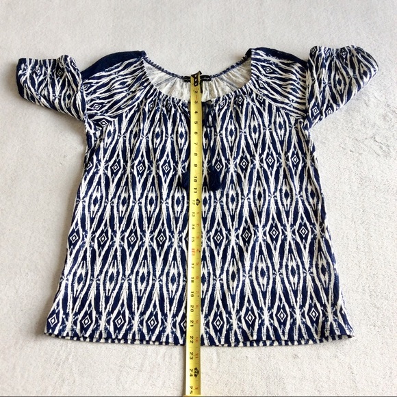 Navy Batik Style shirt - Picture 5 of 8